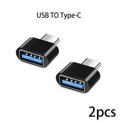 Mini Type C to USB Adapter 3.0 USB-C Male OTG A Female Data Connector For MacBook Pro iPad Mini 6/Pro MacBook Air Type C Device