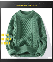 Brand Christmas Sweaters Men Crewneck Sweater Men Pullover Jumpers Fashion Clothing Autumn Winter Tops Male Knitted Sweatshirts