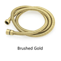 1.5M Handheld Shower Head Hose Flexible Explosion-proof Water Tube Bathroom Faucet Stainless Steel Shower Hose Extension Pipe