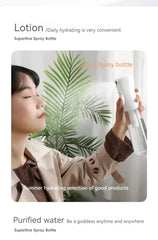 2Pcs High Pressure Spray Bottles Refillable 200ml Bottles Continuous Mist Watering Can Automatic Salon Barber Water Sprayer