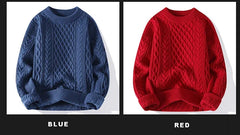 Brand Christmas Sweaters Men Crewneck Sweater Men Pullover Jumpers Fashion Clothing Autumn Winter Tops Male Knitted Sweatshirts