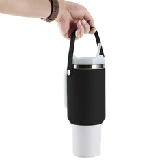 Portable Water Bottle Protective Sleeve Silicone Water Bottle Holder Bag Bottle Carrier Sleeve with Handle for Stanley 40oz Cup