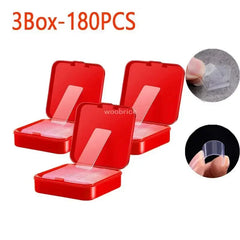 300Pcs Double Sided Adhesive Tape Nano Reusable Super Strong Transparent Wall Stickers WaterProof Widely Used Wall Mount Sticker