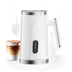 BioloMix,4 in 1 Automatic Hot and Cold Milk Frother Warmer for Latte, Foam Maker, Hot Chocolates, Cappuccino