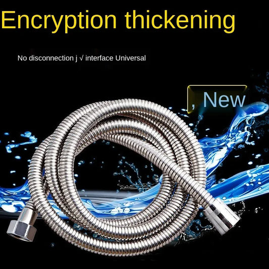 1 / 1.5/2/3/4/5/10 M Shower Pipe Shower Head Water Heater Stainless Steel Hose General Metal Hose Hose Water Softener