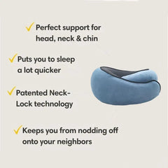 Neck Support Pillow Flight Travel Neck Pillow Comfortable Head Cushion Support Neck Pillow Accessories For Sleep Rest Airplane