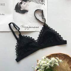 SP&CITY Summer Sexy Lace Tube Top Women Hollow Out Bralette Thin Chest Girl Bras Seamless Transparent Lingerie French Underwear