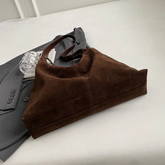 Hobo Bag PU Leather Large Capacity Shoulder Bag for Women with Zipper Handbag Solid Slouchy Bag Commuter Travel Bag