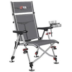 Aluminum Alloy European 낚시의자 Fishing Chair Foldable 캠핑의자 Thickened 낚시좌대 Portable 민물낚시의자 camping chair кресло для рыбалки
