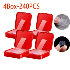 300Pcs Double Sided Adhesive Tape Nano Reusable Super Strong Transparent Wall Stickers WaterProof Widely Used Wall Mount Sticker