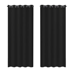 1PC 90% Blackout Curtain for Bedroom Living Room Window Screen Thermal Insulated Grommet Panels Light Reducing Shade Drapes