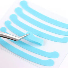 6Pcs Eyelashes Lifting Silicone Stripe Reusable Eye Lashes Lifting Curler Pad Perm Ribbon Eyelash Extension Supplies Makeup Tool