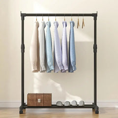 Heavy-Duty Telescopic Clothes Rack
