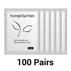 50 Pieces Of Hydrogel Eyelash Patch Grafting Eyelashes Isolating Pad Eyelash Patch Beauty Moisturizing Eye Mask for Long-lastin