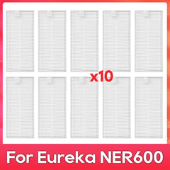 Fit For ( Eureka NER600 ) Roller Main Side Brush Hepa Filter Mop Rag Robot Vacuum Cleaner Spare Part Accessory Replacement Kit