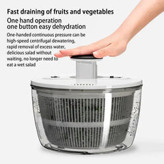 Vegetable Dryer Spinner Lettuce Dryer Vegetable Dehydrator 3L/5L Kitchen Vegetable Dryer Quick Drainage For Fruit Washing And