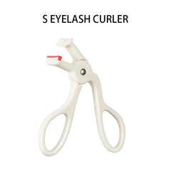 CALIYI Large Small Eyelash Curlers with Silicone Strips To Extend Curling Eyelashes and Make-up Tools For Big Eyes For Makeup