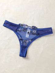 2-Pieces Fancy Sexy Lingerie Set Woman Semi-Sheer Women's Underwear Embroidery Beautiful Bra And Panty Sets Erotic Outfits