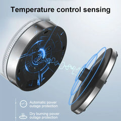 1.8L Electric Kettle 1500-1800W Glass Tea Kettle Water Boiler 220V Auto Shut-Off Electric Kettle Home Kitchen Appliances