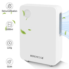 Air Dehumidifier 72W Home Dehumidifier portable dehumidifier Tank capacity 2000ML Air Dryer For Home Bedroom Office Kitchen Drye