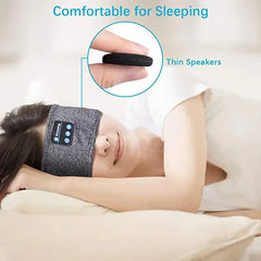 2024 Bluetooth Earphones Sports Sleeping Headband Elastic Wireless Headphones Music Eye Mask Wireless Bluetooth Headset Headband
