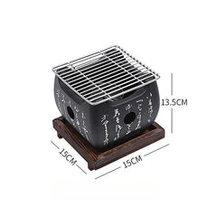 Bbq Grill Outdoors Barbecue Grill Furnace Stove Barbecue Portable Grill Outdoor Stove Save Space Charcoal Furnace High-capacity