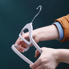 10 pcs /lot Velvet Hangers Non-Slip Clothes Rack Suit Shirt Coat Space Saving Hangers