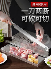 LIJAYO Commercial Manual Frozen Chicken Duck Fish Slicer Bone Cutting Tool Stainless Steel Minced Lamb Bone Meat Cutter