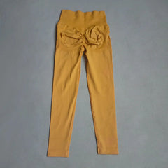 Women Yoga Leggings Hips Lifting Gym Leggings Seamless Sport Pants High Waist Fitness Leggings Bubble Butt Workout Running Pants