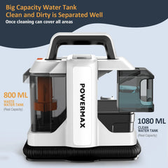 MAMNV W05 Handheld Carpet Cleaner 750W Fabric Washing Machine Pro Multifunctional Portable Mite Remover Sofa Carpet Wet Cleaner