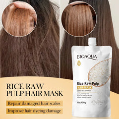 10/30/50/100/400g Magical Keratin Hair Mask 5 Seconds Repair Damaged Frizzy Hair Soft Smooth Shiny Rice Moisturizing Hair Care