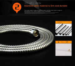 1 / 1.5/2/3/4/5/10 M Shower Pipe Shower Head Water Heater Stainless Steel Hose General Metal Hose Hose Water Softener