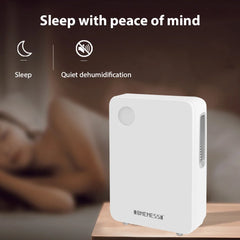 Air Dehumidifier 72W Home Dehumidifier portable dehumidifier Tank capacity 2000ML Air Dryer For Home Bedroom Office Kitchen Drye