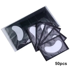 50 Pieces Of Hydrogel Eyelash Patch Grafting Eyelashes Isolating Pad Eyelash Patch Beauty Moisturizing Eye Mask for Long-lastin