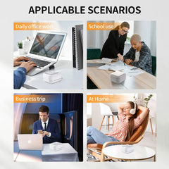 Household Ultrasonic Cleaner Ultrasound Jewelry Cleaner UV Light Sterilization Ultrasonic Dentures Retainer Washing Machine