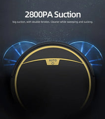 2024 New App Control Vacuum Sweeper Home Large Robotic Wet And Dry Sweep Mop Floor Smart Robot Vaccum Cleaner 2800Pa Suction