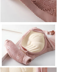 8cm Thickened Non-empty Cup Underwear Small Chest Gather Anti-sagging Hand-cup Bra Adjustable Bra Women