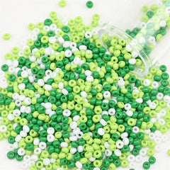 12Grams/Tube 2mm Metallic Seed Beads Japanese Round Glass Seedbeads For DIY Needlework Dress Adornment Sewing 1200pcs