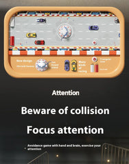 2024 Racing Adventure Children'S Steering Wheel Electric Desktop Game Console Evasion Simulation Driving Toy