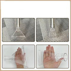 Carpet Cleaner Transparent Nozzles, Swivel Head Vacuum Cleaner Brush, Nozzle Brush Head For Vacuum Cleaners