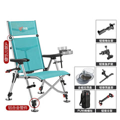 Aluminum Alloy European 낚시의자 Fishing Chair Foldable 캠핑의자 Thickened 낚시좌대 Portable 민물낚시의자 camping chair кресло для рыбалки