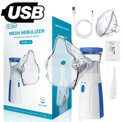 Medical Silent Mesh Nebulizer Handheld Asthma Inhaler Atomizer Children Health Care Mini Portable Nebulizer Humidifier