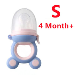 Baby Teether Nipple Fruit Food Feeder For New BornSilicona Teethers Fresh Food Nibbler Pacifier Clip Baby Accessories BPA Free