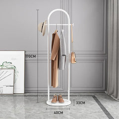 Hanger Floor Bedroom and Household Clothes Rack Simple Indoor Hanging Clothes Rack Multi-Functional Living Room Simple Coat Rack