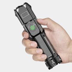 395nm Blacklight Flashlight USB Rechargeable Ultraviolet Blacklight Portable Torch Light for Pet Urine Detection Resin Curing