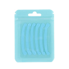 6Pcs Eyelashes Lifting Silicone Stripe Reusable Eye Lashes Lifting Curler Pad Perm Ribbon Eyelash Extension Supplies Makeup Tool