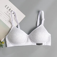 1 Pcs Women Underwear Cotton Bra Seamleass Gathered Push Up Comfortable Soft Bralette Sexy Fashion Ladies Intimate Lingerie