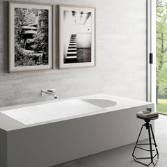 Bathtub Cover Foldable Board Waterproof Dustproof Bathtub Tray Insulation PVC Durable Panel for Home Bathroom Spa 75 x 170 cm