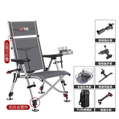 Aluminum Alloy European 낚시의자 Fishing Chair Foldable 캠핑의자 Thickened 낚시좌대 Portable 민물낚시의자 camping chair кресло для рыбалки