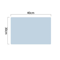 60/40cm Oversized Food Grade Silicone Waterproof Placemat Heat Insulation Anti-Skidding Washable Table Mat For Kitchen Dinner